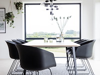 Eettafel cecile 200x100 - effen beige - afbeelding 2 van  8