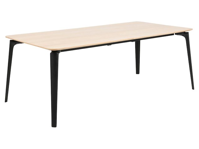 Eettafel cecile 200x100 - effen beige - afbeelding 7 van  8
