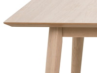 Eettafel cedro 200x100cm - witte eik - afbeelding 2 van  11