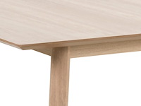 Eettafel cedro 200x100cm - witte eik - afbeelding 8 van  11