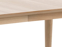 Eettafel cedro 200x100cm - witte eik - afbeelding 10 van  11