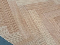 Eettafel diameter 120 eik fineer - afbeelding 1 van  3