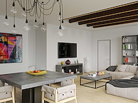 Eettafel dust - 150x150 cm - afbeelding 4 van  7