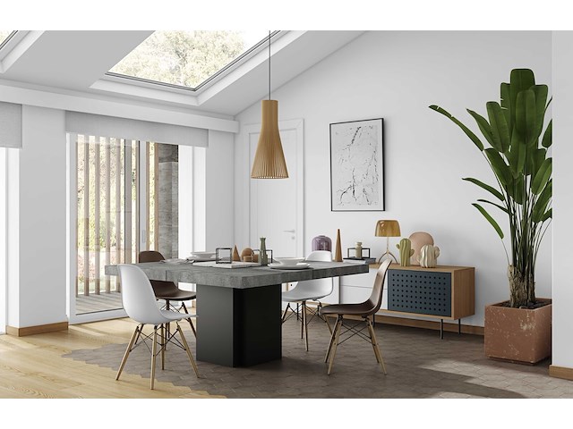 Eettafel dust - 150x150 cm - afbeelding 6 van  7