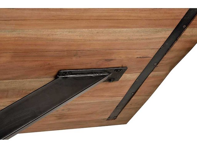 Eettafel gemaakt van massief acaciahout - afbeelding 4 van  9