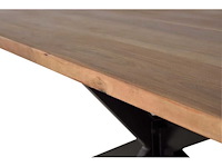 Eettafel gemaakt van massief acaciahout - afbeelding 6 van  9