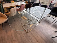 Eettafel glass nova 180cm - afbeelding 1 van  2