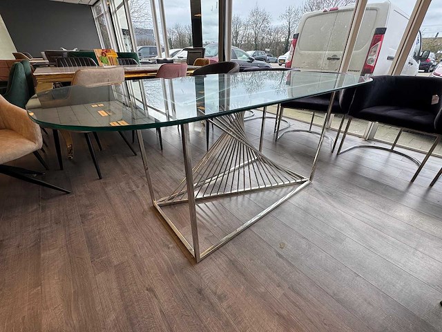 Eettafel glass nova 180cm - afbeelding 2 van  2