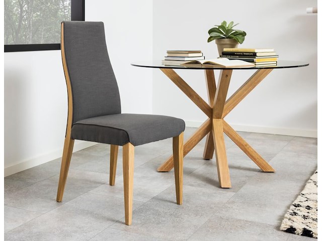 Eettafel hennie 119cm - lichte eik decor - afbeelding 1 van  7