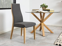 Eettafel hennie 119cm - lichte eik decor - afbeelding 1 van  7