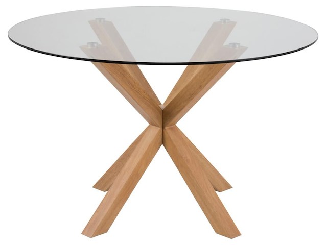Eettafel hennie 119cm - lichte eik decor - afbeelding 4 van  7