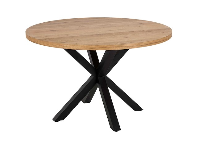 Eettafel hennie 120x76,4cm - wilde eik - afbeelding 1 van  7