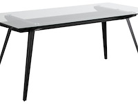 Eettafel maurane 180x90cm - zwart - afbeelding 2 van  7