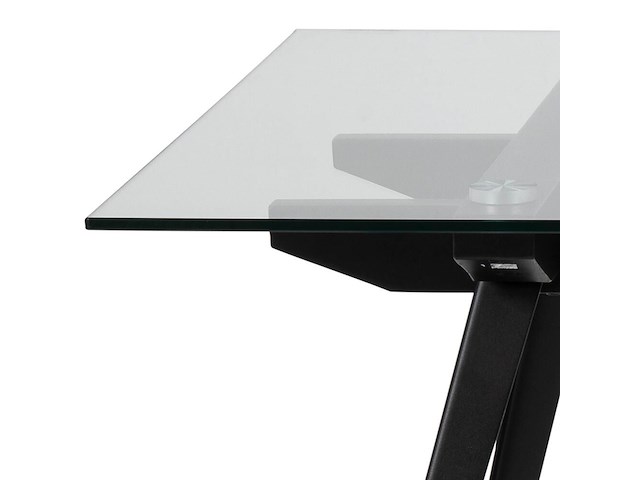 Eettafel maurane 180x90cm - zwart - afbeelding 7 van  7