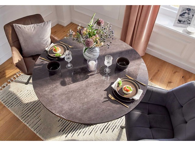 Eettafel met keramisch blad - afbeelding 1 van  9
