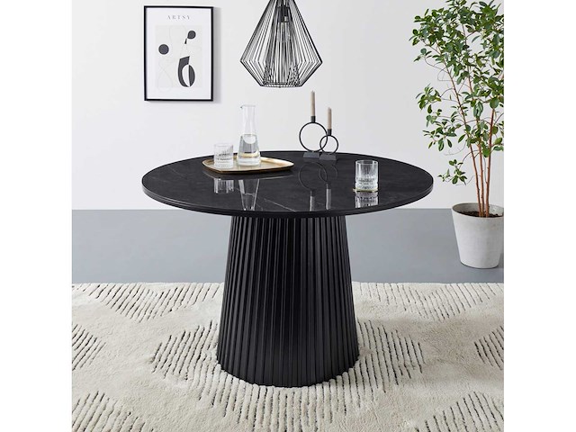 Eettafel met keramisch blad - afbeelding 5 van  12