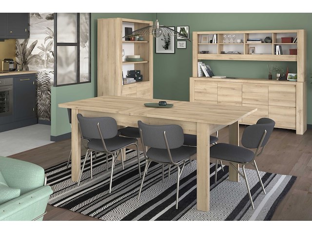 Eettafel porto 138x80cm - eikdecor - afbeelding 5 van  10