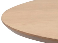 Eettafel rover 105 - eik/zwart - afbeelding 3 van  7