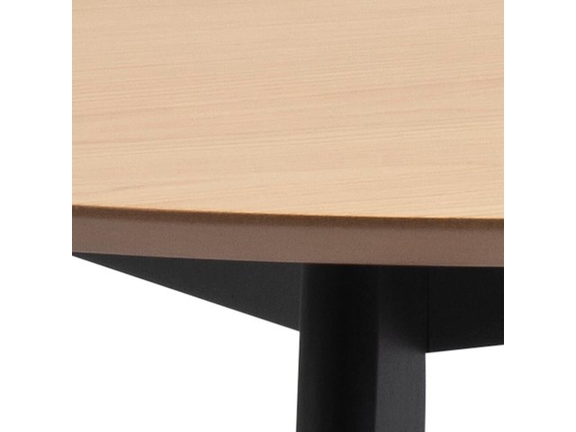 Eettafel rover 105 - eik/zwart - afbeelding 7 van  7
