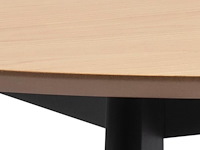 Eettafel rover 105 - eik/zwart - afbeelding 7 van  7