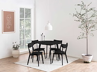 Eettafel rover 105 - zwart - afbeelding 3 van  7