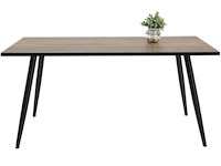 Eettafel sinba 160x90 cm-oldwood - afbeelding 2 van  3