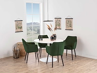 Eettafel tarro 110cm - wit - afbeelding 1 van  7