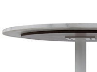 Eettafel tarro 110cm - wit - afbeelding 3 van  7