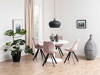 Eettafel tarro 110cm - wit - afbeelding 4 van  7
