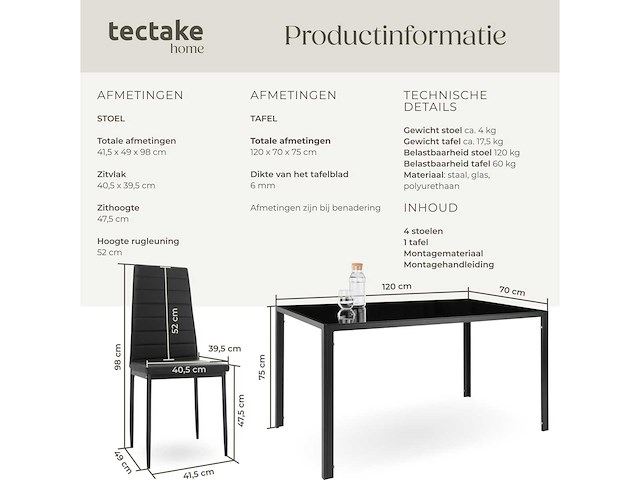Eettafel - afbeelding 3 van  6