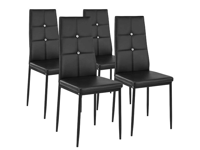 Eettafelstoelen - noir (x8) - afbeelding 2 van  8