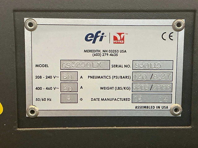 Efi vutek gs3250lx pro grootformaat hybride uv printer - afbeelding 9 van  10