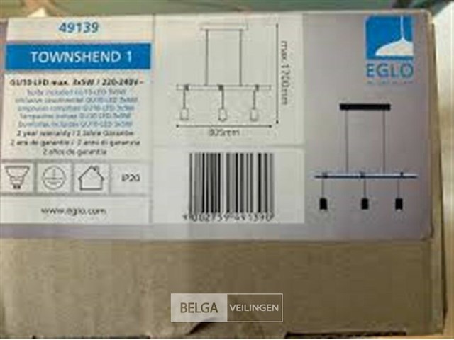 Eglo 49139(0) townshend - afbeelding 2 van  2