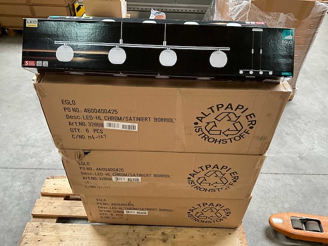Eglo borriol led hanglamp (20x) - afbeelding 1 van  6