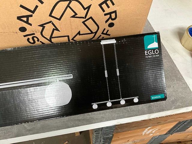 Eglo borriol led hanglamp (6x) - afbeelding 3 van  6
