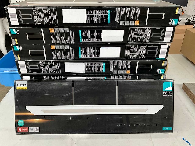 Eglo manresa led hanglamp (7x) - afbeelding 1 van  6