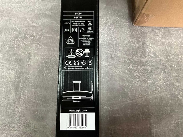 Eglo pertini led hanglamp (7x) - afbeelding 6 van  6