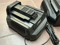 Ego ch2100e acculader (2x) - afbeelding 2 van  3