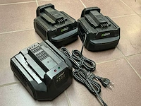 Ego ch2100e acculader (3x) - afbeelding 2 van  3