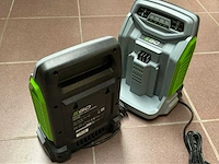 Ego ch5500e accusnellader (2x) - afbeelding 3 van  4