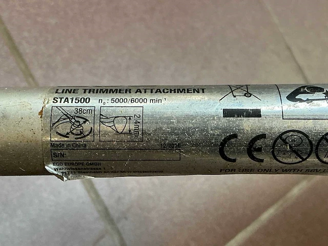 Ego ph1400e multitool accu bosmaaierset - afbeelding 2 van  10