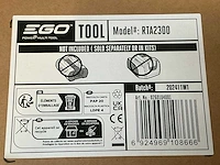 Ego phx1600 multitool accu bosmaaierset - afbeelding 1 van  11