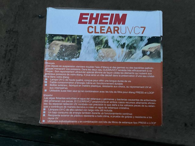 Eheim clearuvc 7 – uvc-clarifier / vijver uvc-klareenheid (7 watt) - afbeelding 2 van  2