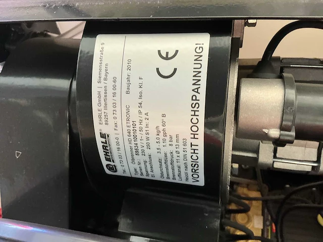 Ehrle hd 640 etronic hogedrukreiniger - afbeelding 7 van  7