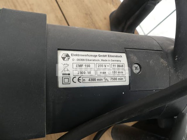 Eibenstock emf150 draagbare groovingmachine - afbeelding 6 van  6