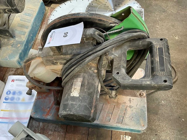 Eibenstock est350.2 steenzaagmachine - afbeelding 3 van  6