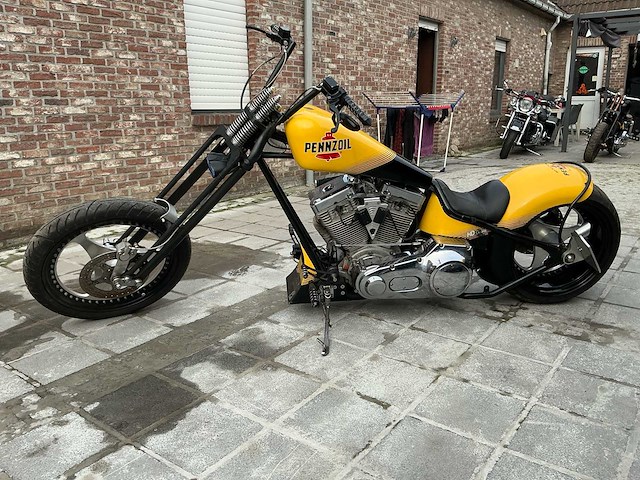 Eigenbouw s&s 1600 evo motor hardtail bobber - afbeelding 1 van  28