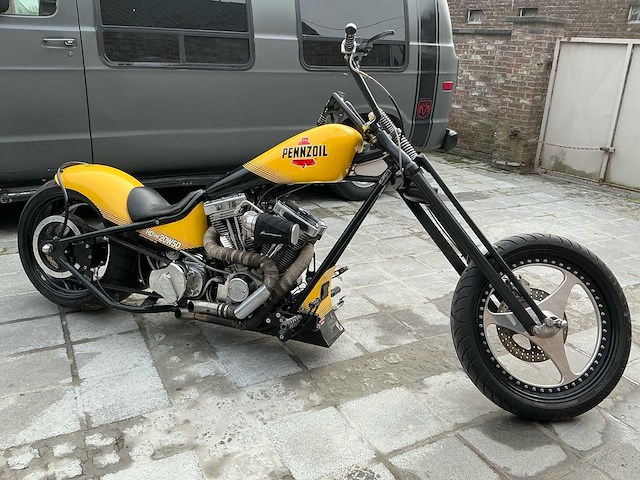 Eigenbouw s&s 1600 evo motor hardtail bobber - afbeelding 12 van  28