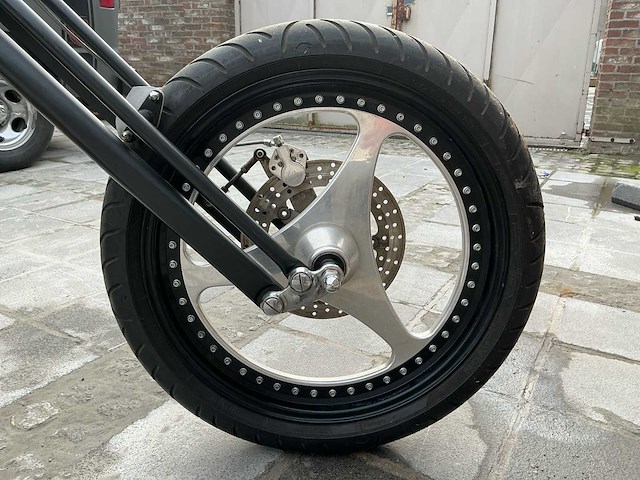 Eigenbouw s&s 1600 evo motor hardtail bobber - afbeelding 22 van  28