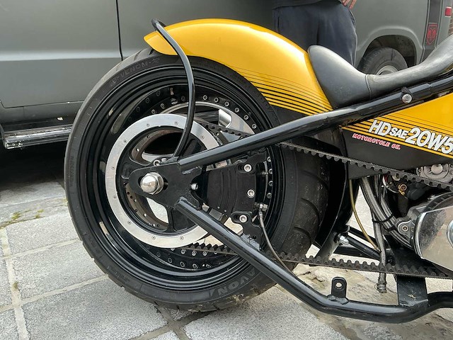 Eigenbouw s&s 1600 evo motor hardtail bobber - afbeelding 25 van  28